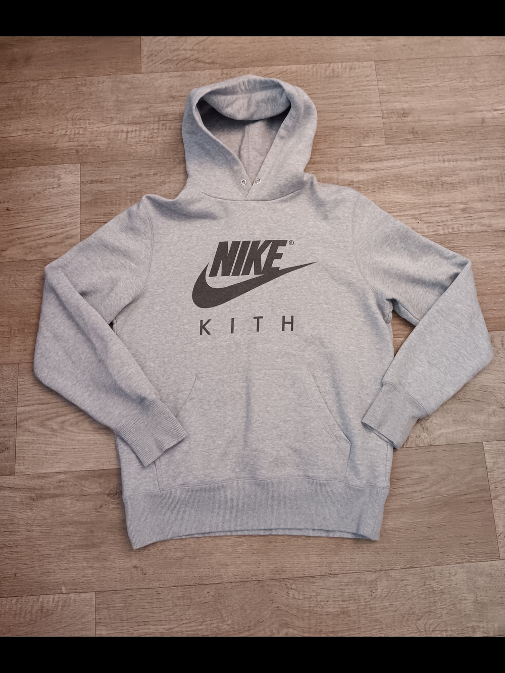 RARE Nike x Kith 2015 Collab Gray Hoodie Men's Size Medium